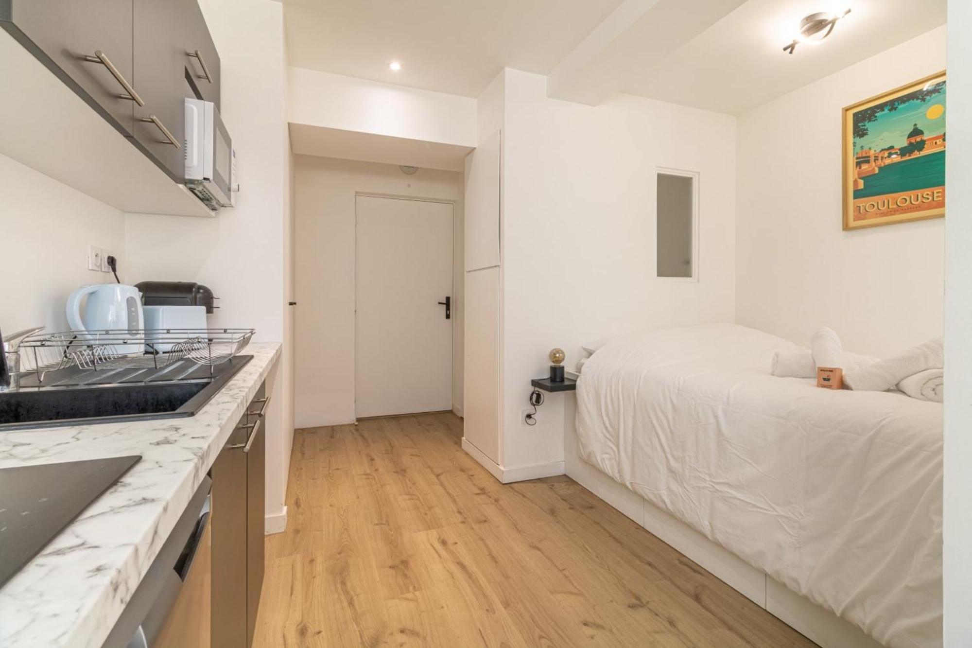 Comfortable And Quiet Studio Toulouse Extérieur photo